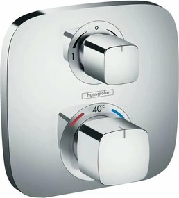 Baterie dus termostatata Hansgrohe Ecostat E crom lucios
