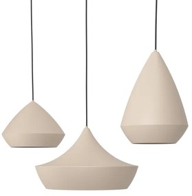 Lustră pe cablu Eglo 390269 TORREMOLINOS 3xE27/28W/230V bej