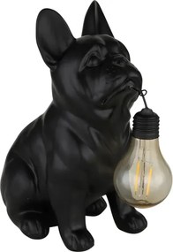 Globo 36333S - Lampă solară LED, 0,06 W/3 V, IP44, câine negru