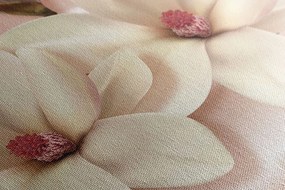 Tablou magnolie de lux cu perle