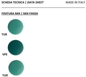 Lustra retro realizata manual din ceramica Bumbum