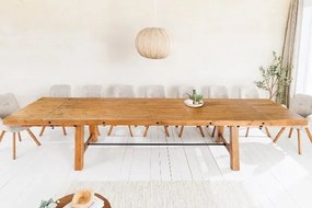 Masa extensibila industrial vintage Finca 300-400cm Pin