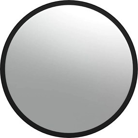 vidaXL Oglindă convexă de interior, neagră, Ø40 cm, acrilică