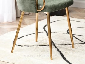 Scaun Carma K (verde + auriu). Promo -24%. 1111005