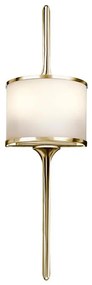 Aplică LED pentru baie Kichler KL-MONA-S-PB MONA 2xG9/3W/230V IP44 auriu
