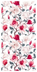 Tapet - Magnolia roșie