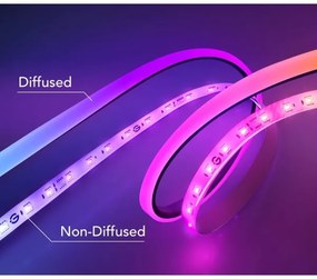Sistem de retroiluminare de masă Govee Neon LED 3m RGBIC Wi-Fi