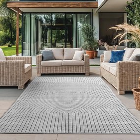 Covor pentru exterior și interior gri 140x200 cm Nova 1201 – Ayyildiz Carpets