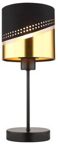 Veioza, Lampa de masa moderna OR negru/auriu
