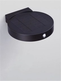 Aplica LED solara iluminat exterior cu senzor de miscare IP65 AIGO