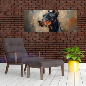 Tablou - Portretul lui Dobrman (120x50 cm)