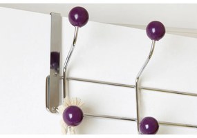 Cuier de ușă roșu-argintiu din metal 41 cm – Premier Housewares