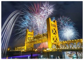 Tablou - Noaptea de Revelion (70x50 cm)