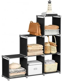 Raft De Depozitare Practical Negru 63, 105 x 30 x 105 cm