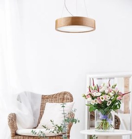 Lustră LED pe cablu Brilagi CARVALHO 2xE27/60W/230V stejar d. 37 cm