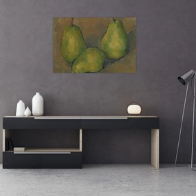 Tablou - Paul Cézanne, Three Pears, reproducere (90x60 cm)