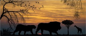 Tablou cu Safari (120x50 cm)