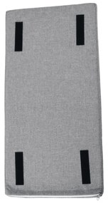 Pantofar bancuta, alb gri, 60x45x30 cm, cu raft , usa rabatabila