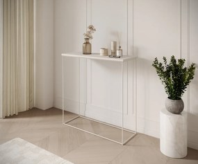 Consolă hol, 30x80 cm Milan, ADRK Furniture (Culoare: Alb / Artisan)