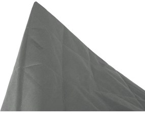 Fotoliu tip sac, material textil gri deschis, VETOK