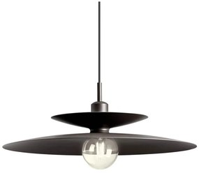 Redo 01-3051 - Pendul pe cablu GUNNAR, 1xE27/42W/230V, Ø 50 cm, negru