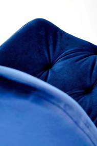 Scaun K519 velvet bleumarin