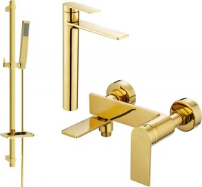 Mexen Zero DQ02 set cadă, auriu - 7113DQ02-50