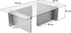 Măsuță de cafea Flavio Walnut