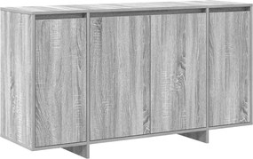 vidaXL Bufet Gri Sonoma 135 x 41 x 75 cm Lemn compozit