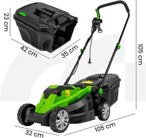 Cositoare electrică de gazon MALTEC MASTERBLADE 3500W