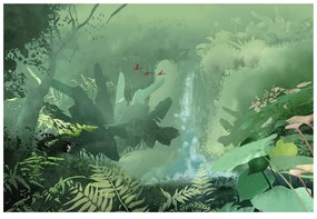Tapet farmecul junglei neatinse