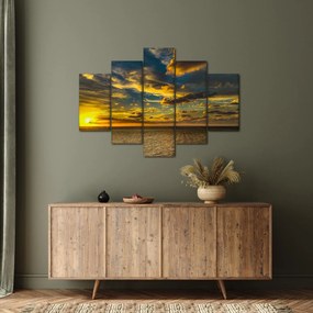 Apus de soare la mare (150x105 cm)
