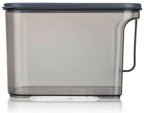 Banquet Recipient de depozitare cu mâner ZOYA 3,25l, fum, 3,25 l