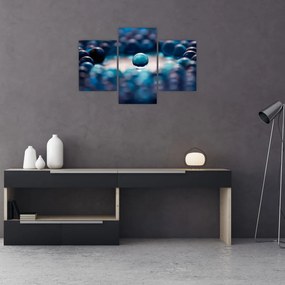 Tablou - Bile albastre (90x60 cm)