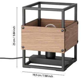 Lampă de masă EVESHAM 1xE27/40W/230V Eglo 43807