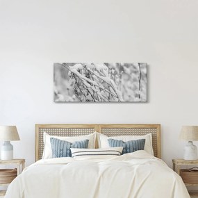 Tablou - Ramuri înzăpezite (120x50 cm)