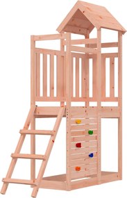 vidaXL Turn de joacă Maro 110,5 x 52,5 x 214 cm Lemn Douglas solid