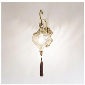 Lampă de perete Ideal Lux HAREM 1xE27/42W/230V alamă