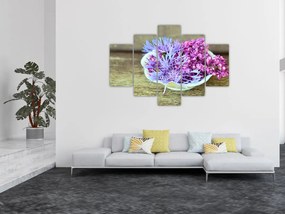Tablou - plantă violetă (150x105 cm)