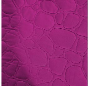 Cuvertura de pat violet cu model STONE Dimensiune: 170 x 210 cm