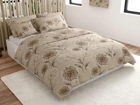 Lenjerie de pat din crep PAMPELINO BLEND maro deschis Dimensiune lenjerie de pat: 70 x 90 cm | 140 x 200 cm