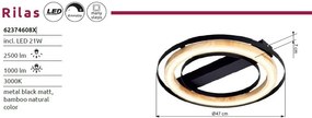 Plafoniera LED dimabila design modern RILAS