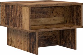 vidaXL Masă de cafea Lemn vechi 48 x 46 x 35 cm Lemn compozit