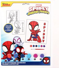 Omul Păianjen Spidey Friends set de pictură după numere
