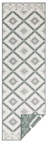 Covor adecvat pentru exterior NORTHRUGS Twin, 350 x 80 cm, verde-crem