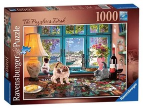 PUZZLE BIROU CU PUZZLE, 1000 PIESE - RAVENSBURGER (RVSPA19847)