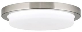 Plafoniera LED moderna LEROX 20cm crom satin