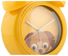 Ceas deșteptător pentru copii ø 15 cm Peekaboo Dog – Karlsson