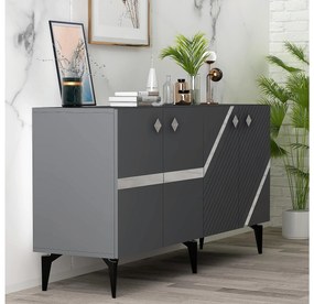 Dulap Tabivo (antracit + arigintiu) . 1093496