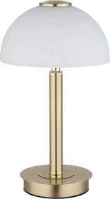 Globo 21953M - Lampă de masă tactilă LED dimabilă ULDIN LED/7W/230V 3000K alamă